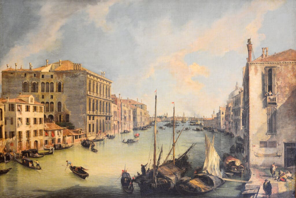 artmaks kulturreisen madrid thyssen canaletto view canal grande venedig