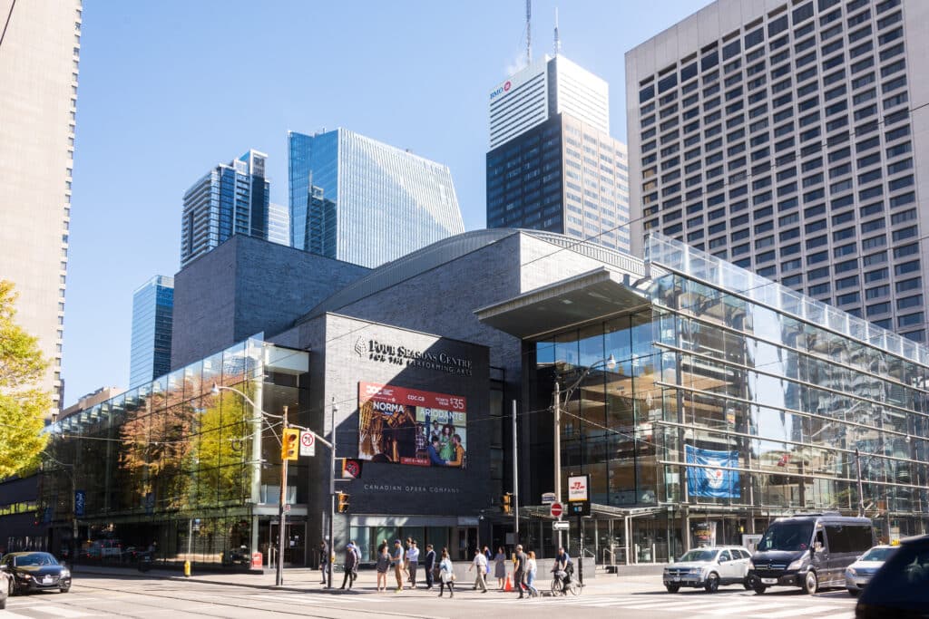 four seasons centre for the performing arts exterior daytime arts culture & entertainment image