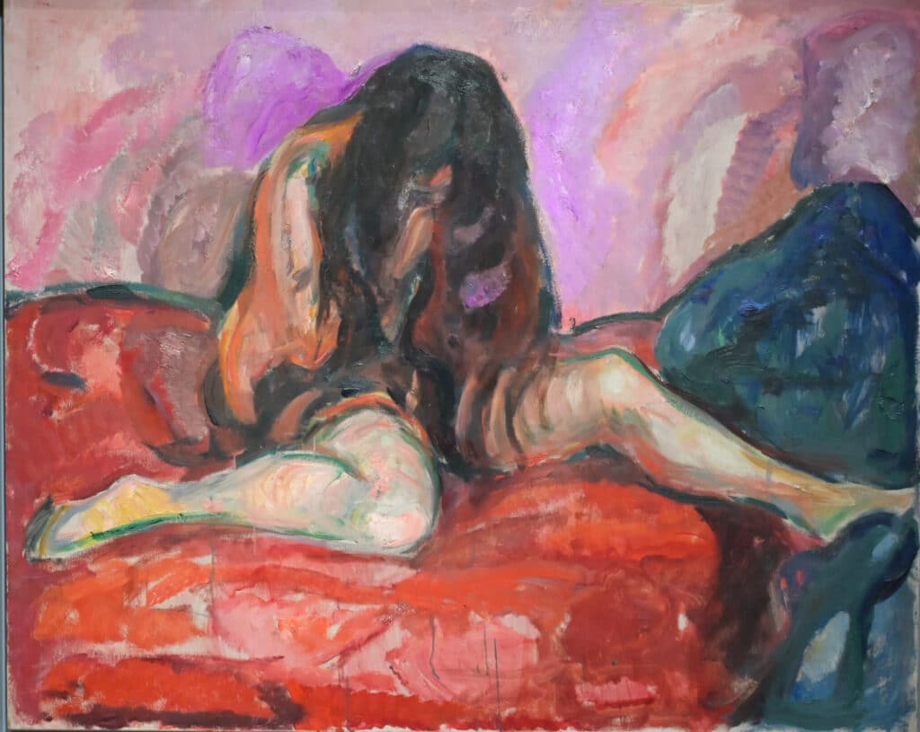 Munch weeping nude ArtMaks Kulturreisen