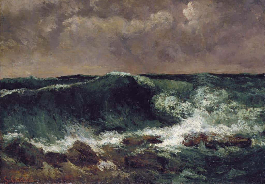 st presse gustave courbet die woge