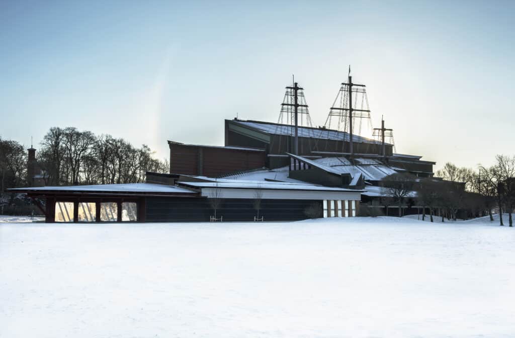vinter på museet
