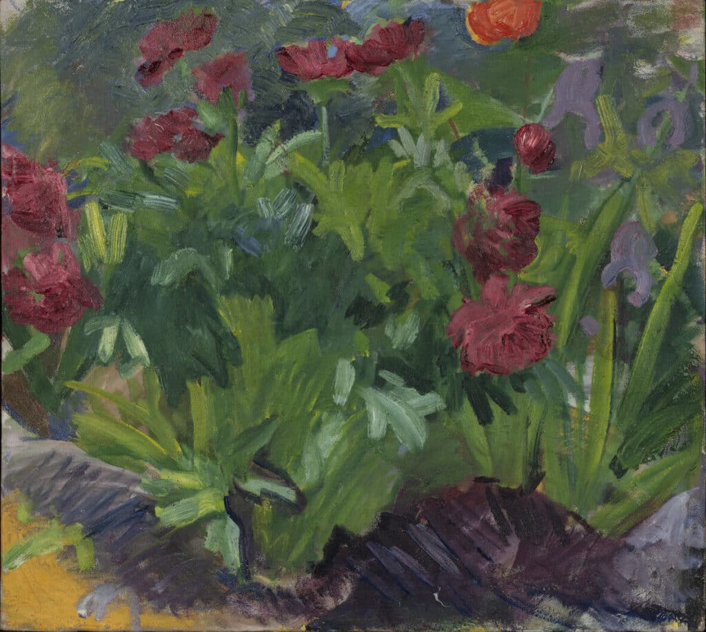 Maria Franck-Marc, Pfingstrosen, 1909