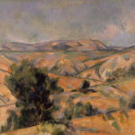 Mont Sainte-Victoire von Paul Cézanne.